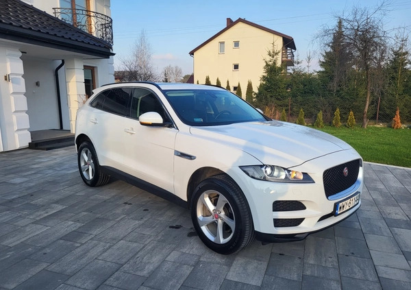 Jaguar F-Pace cena 169500 przebieg: 17500, rok produkcji 2020 z Wyszków małe 742